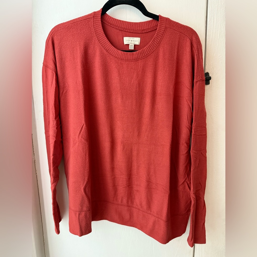 Lucky Brand Women's Coral Crewneck Sweater